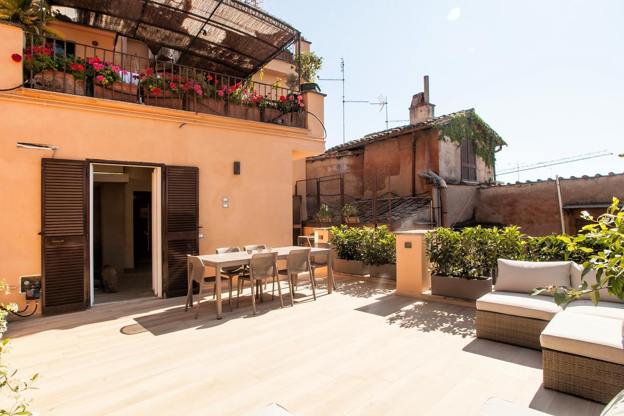 Spanish Steps Design Penthouse With Terrace 로마 외부 사진