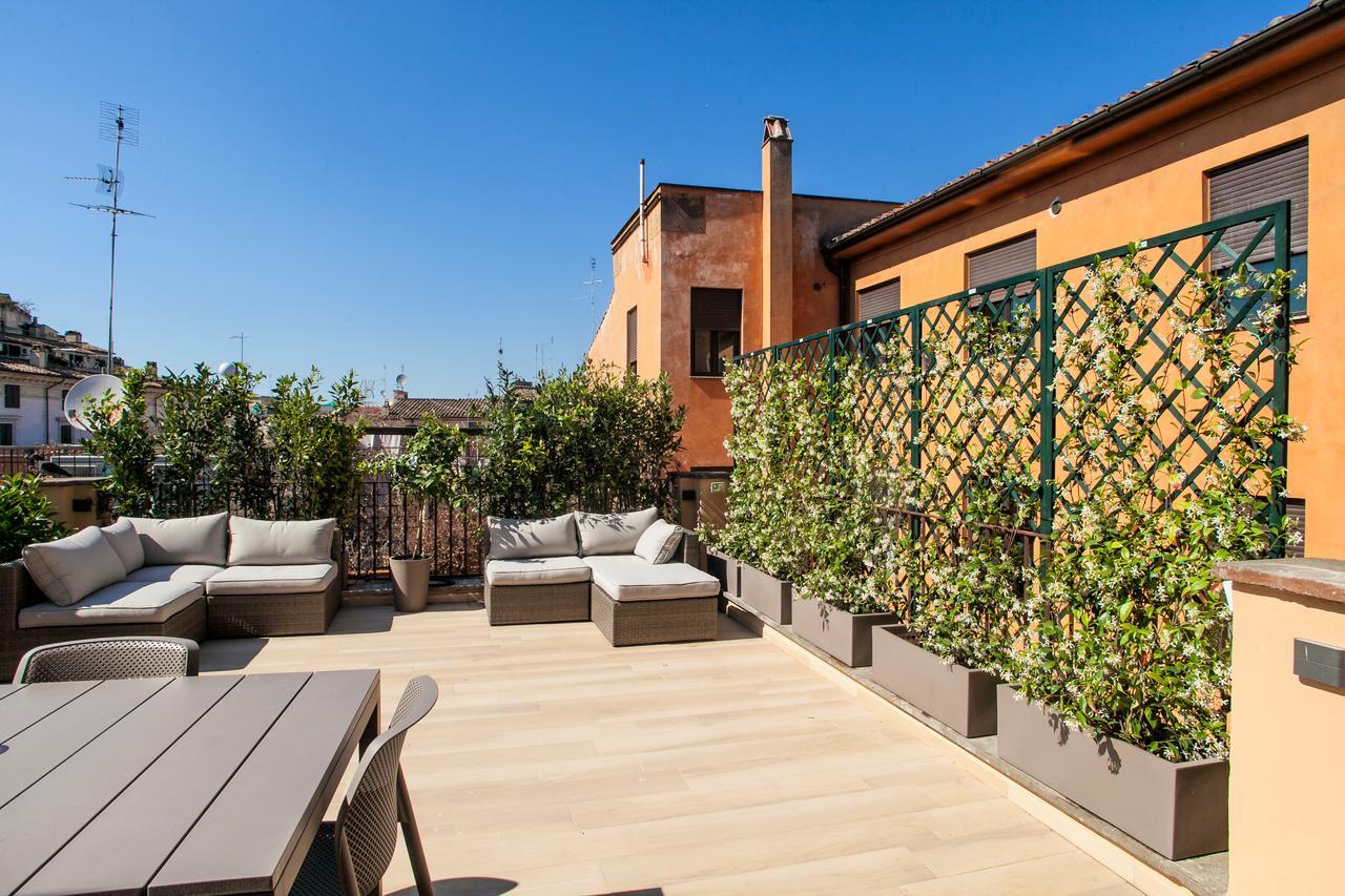 Spanish Steps Design Penthouse With Terrace 로마 외부 사진