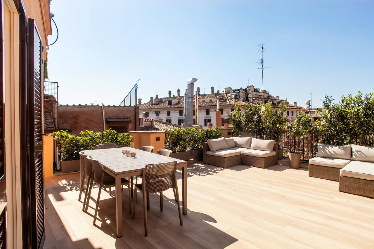 Spanish Steps Design Penthouse With Terrace 로마 외부 사진